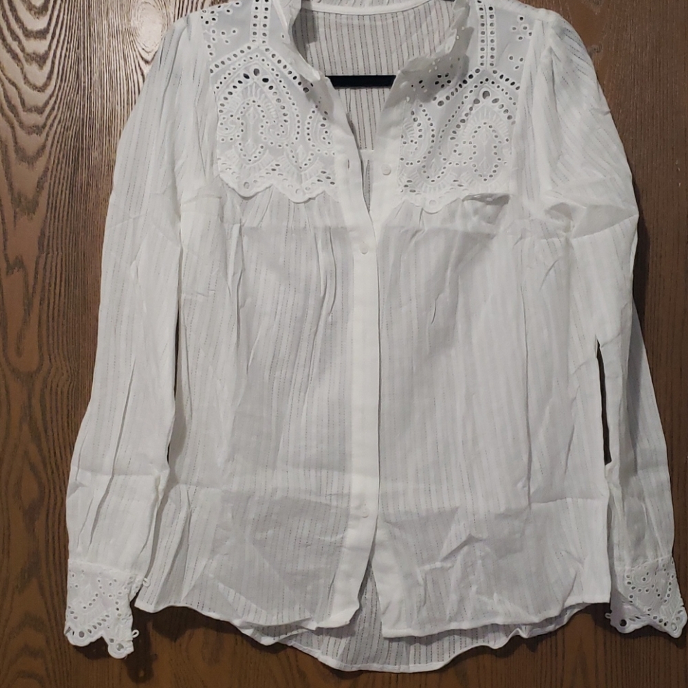 🔥🎊HP🎊New boutique long sleeved button top - Picture 7 of 13
